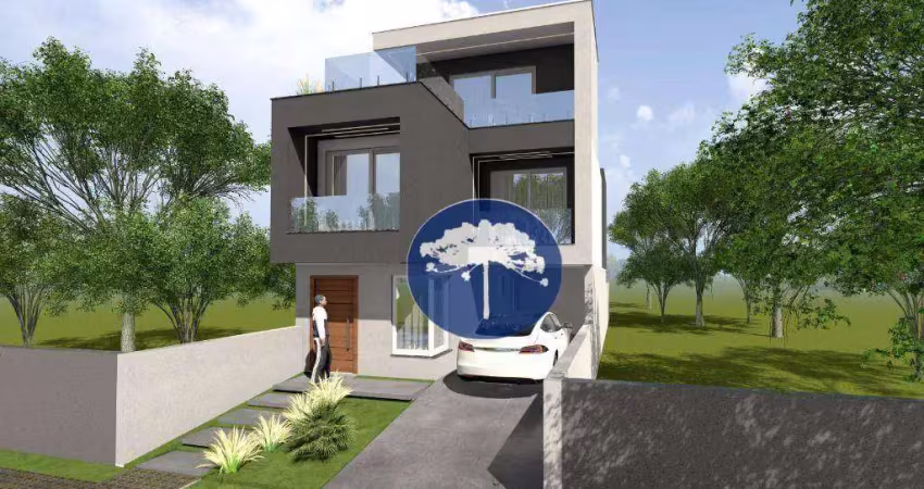Sobrado à venda, 195 m² r$ 1.200.000 - capela velha - araucária/pr