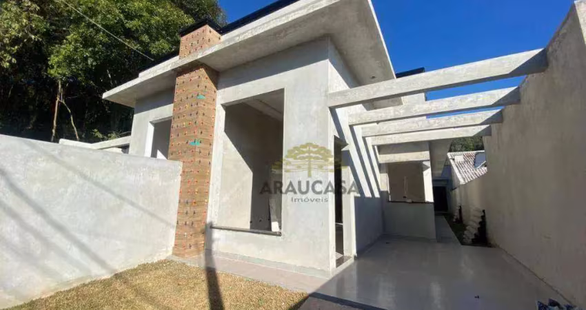 Casa 3 dormitórios sendo 1 suíte 90 m² por r$ 595.000 - boqueirão - araucária/pr