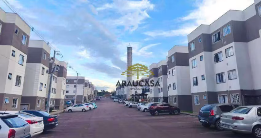 Apartamento com 2 dormitórios à venda, 42 m² por r$ 200.000,00 - jardim das acácias - campo largo/pr