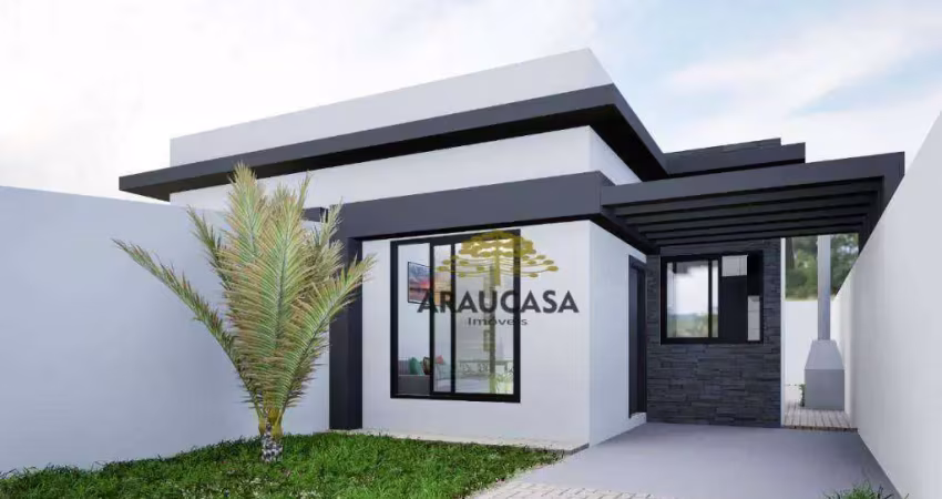 Casa com 3 quartos à venda na Rua Rio de Janeiro, Iguaçu, Araucária