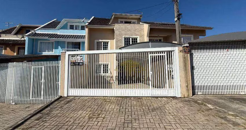 Sobrado triplex 3 quartos sendo 1 suíte -  r$ 549.000,00 - bairro novo mundo - curitiba/pr