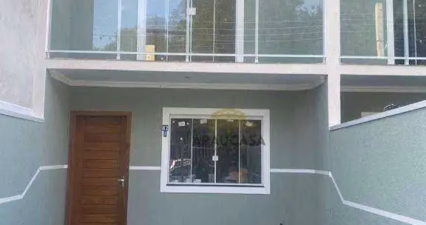 Sobrado com 2 dormitórios à venda, 84 m² por r$ 340.000,00 - campo de santana - curitiba/pr