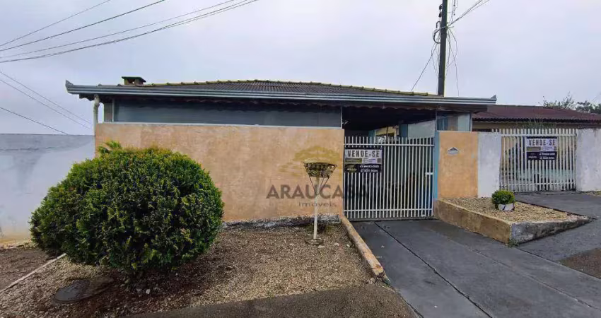 Casa com 3 dormitórios à venda, 143 m² por r$ 420.000,00 - tindiquera - araucária/pr