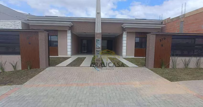 Casa com 3 dormitórios à venda, 82 m² por r$ 590.000,00 - costeira - araucária/pr