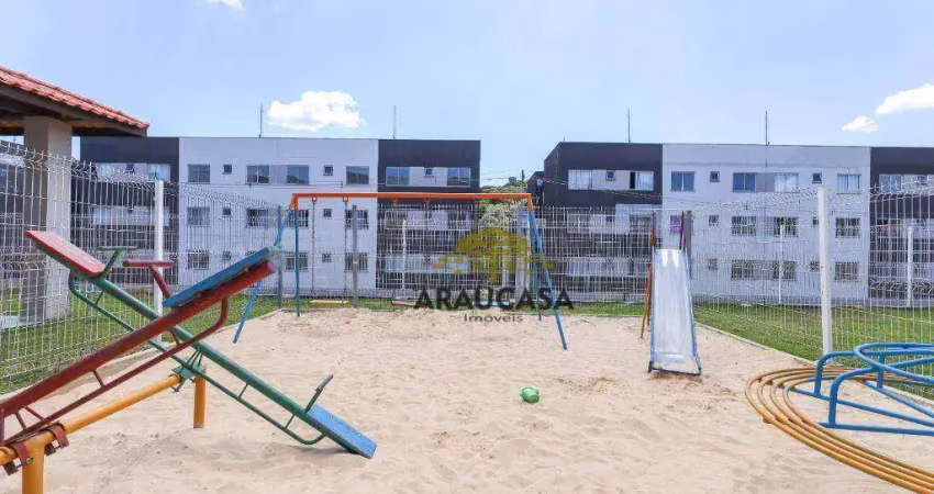 Apartamento com 2 dormitórios à venda, 44 m² por r$ 159.900,00 - bom jesus - campo largo/pr