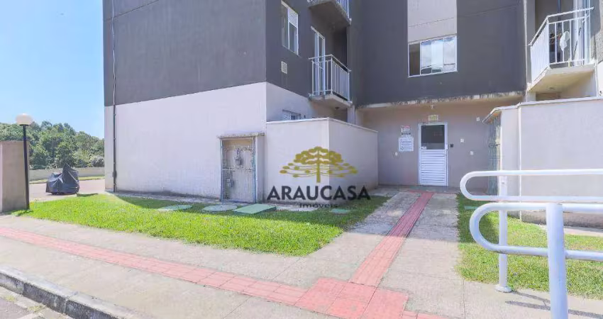 Apartamento com 2 dormitórios à venda, 44 m² por r$ 164.900,00 - bom jesus - campo largo/pr