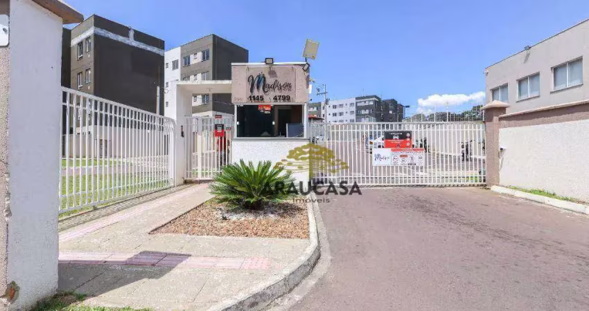 Apartamento com 2 dormitórios à venda, 44 m² por r$ 168.900,00 - bom jesus - campo largo/pr