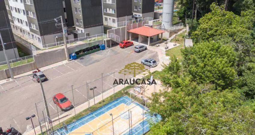 Apartamento com 2 dormitórios à venda, 44 m² por r$ 179.000,00 - jardim itaqui - campo largo/pr