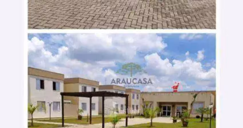 Apartamento com 2 dormitórios à venda, 40 m² por r$ 200.000,00 - eucaliptos - fazenda rio grande/pr