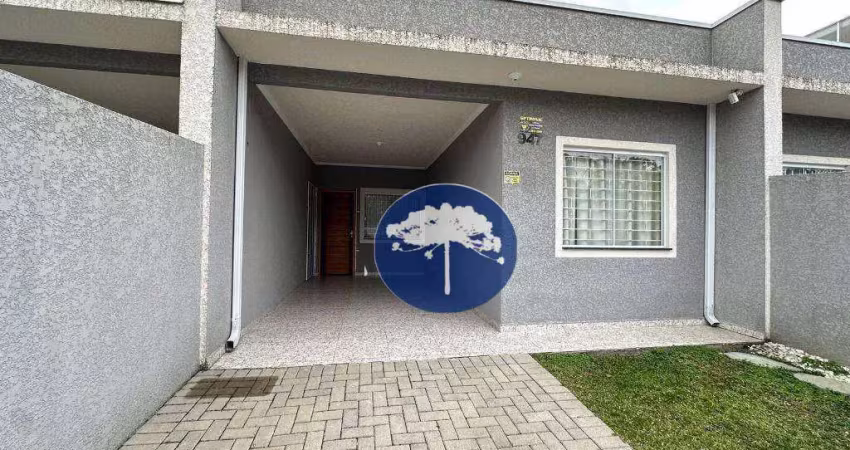 Casa com 3 dormitórios, 79 m² - venda por r$ 410.000,00 ou aluguel por r$ 2.800,00/mês - tindiquera - araucária/pr