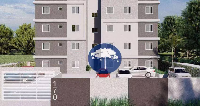 Apartamento com 1 dormitório à venda, 55 m² por r$ 275.000,00 - fazenda velha - araucária/pr