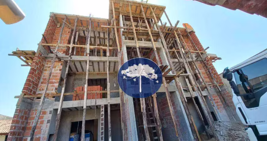 Apartamento com 3 dormitórios à venda, 106 m² - iguaçu - araucária/pr
