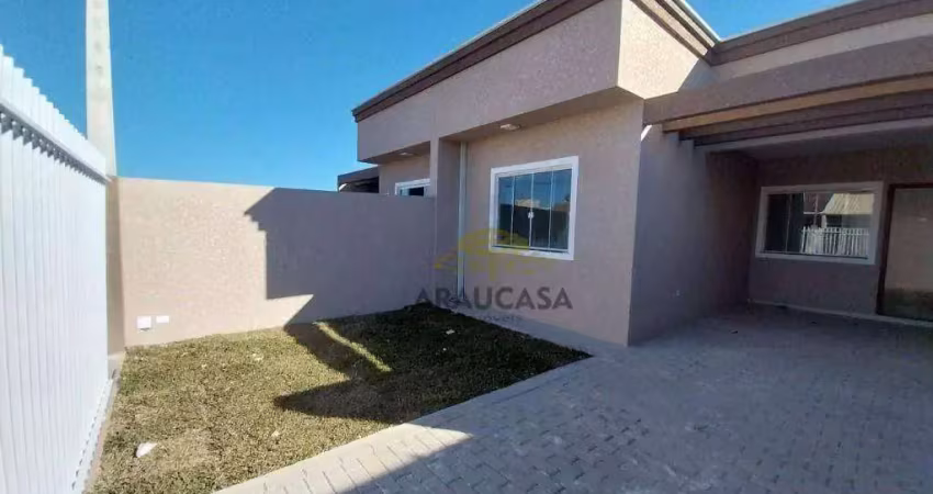 Casa com 3 dormitórios à venda, 59 m² por r$ 385.000,00 - porto das laranjeiras - araucária/pr