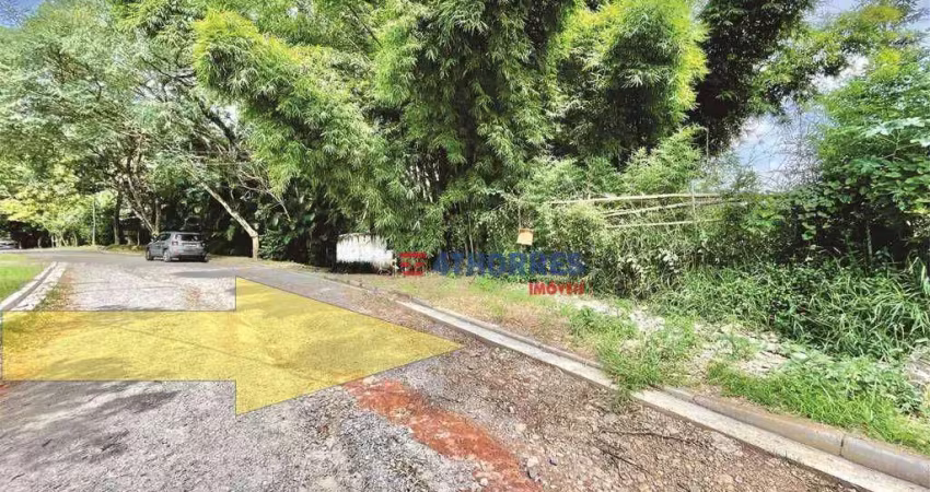 Terreno à venda, 907 m² por r$ 837.000,00 - miolo da granja - cotia/sp