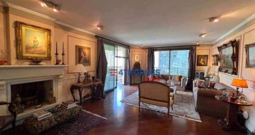 Apartamento com 4 dormitórios à venda, 220 m² por R$ 6.400.000,00 - Jardim Paulista - São Paulo/SP