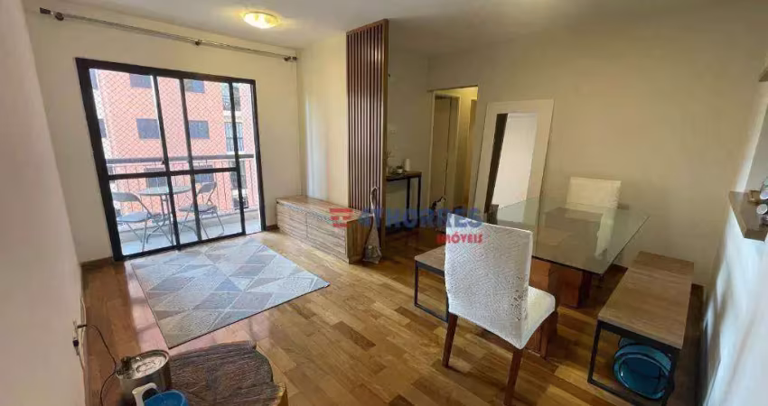 Apartamento para alugar, 74 m² por r$ 4.406,00/mês - jardim vazani - são paulo/sp