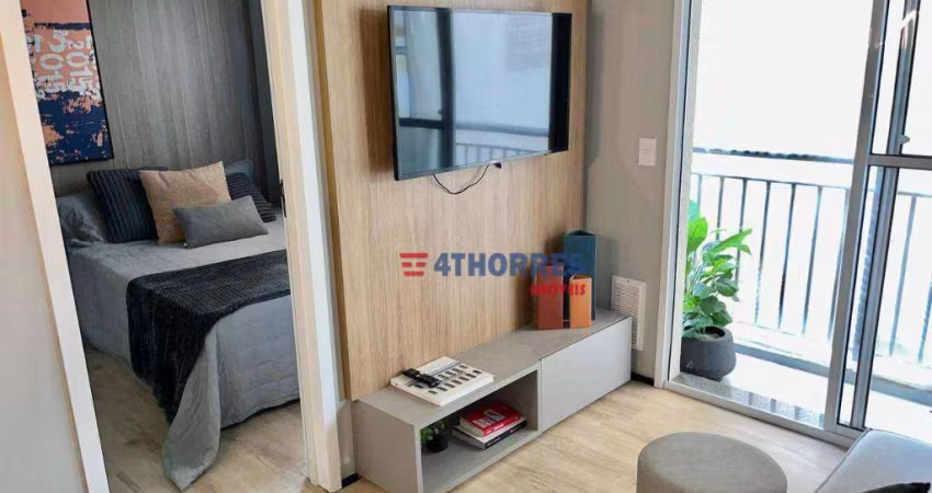 Apartamento com 1 dormitório para alugar, 31 m² , totalmente mobiliadopor R$ 4.430/mês - Vila Sônia - São Paulo/SP