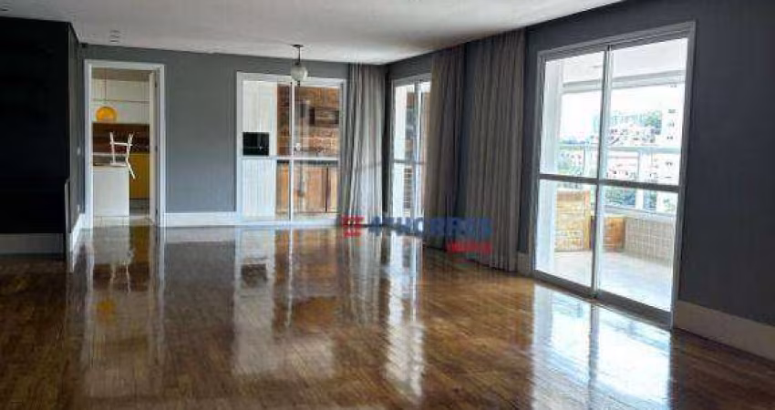 Apartamento com 3 dormitórios para alugar, 184 m² por R$ 11.432,35/mês - Butantã - São Paulo/SP