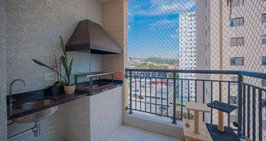 Apartamento com 2 dormitórios à venda, 53 m² por r$ 420.000,00 - jardim bussocaba city - osasco/sp