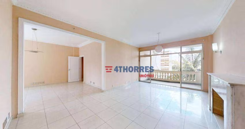 Apartamento com 3 dormitórios à venda, 177 m² por R$ 2.000.000,00 - Higienópolis - São Paulo/SP