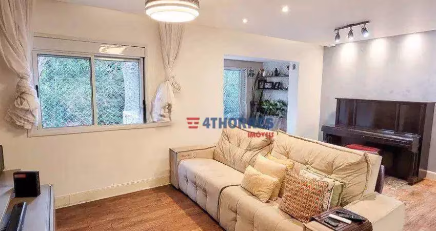 Apartamento com 3 dormitórios à venda, 108 m² por r$ 745.000,00 - raposo tavares - são paulo/sp