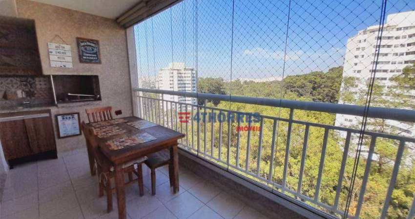Apartamento com 3 dormitórios para alugar, 82 m² por R$ 5.111,00/mês - Jardim das Vertentes - São Paulo/SP