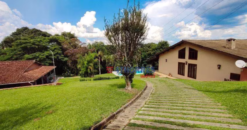 Casa à venda, at 11000 m²  ac  300 m² por r$ 1.800.000 - condominio jardim das palmeira - bragança paulista/sp