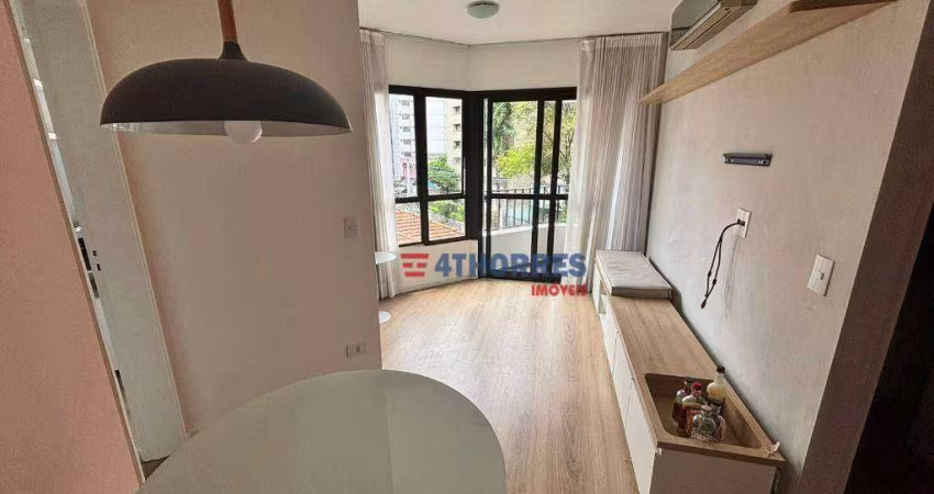 Apartamento com 1 dormitório, 36 m² - venda por R$ 680.000,00 ou aluguel por R$ 4.320,00 - Itaim - São Paulo/SP