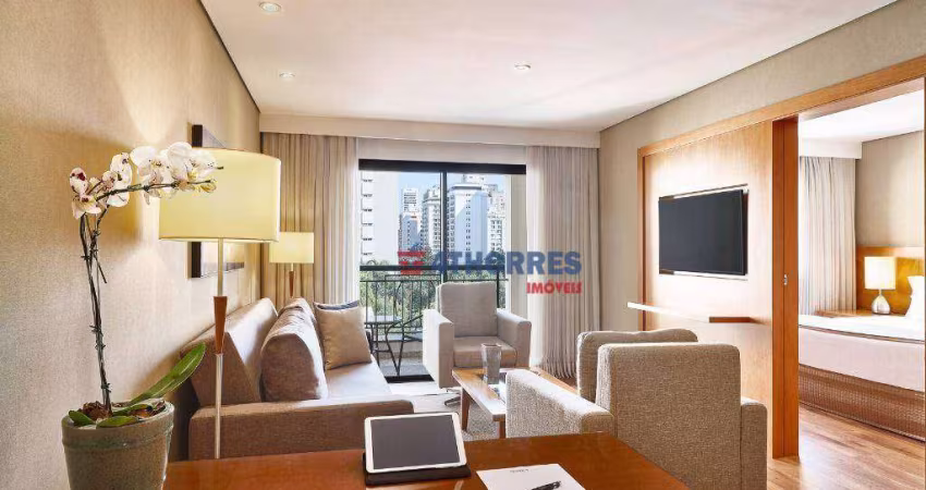 Apartamento com 1 dormitório à venda, 60 m² por R$ 3.000.000,00 - Jardim Paulista - São Paulo/SP
