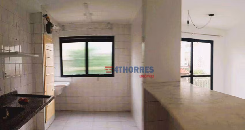 Apartamento com 2 dormitórios para alugar, 56 m² por R$ 3.075,00/mês - Jardim das Vertentes - São Paulo/SP