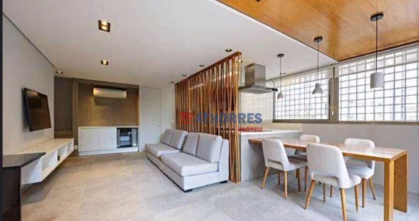 Apartamento Duplex com 2 dormitórios para alugar, 136 m² por R$ 21.518,45/mês - Itaim Bibi - São Paulo/SP