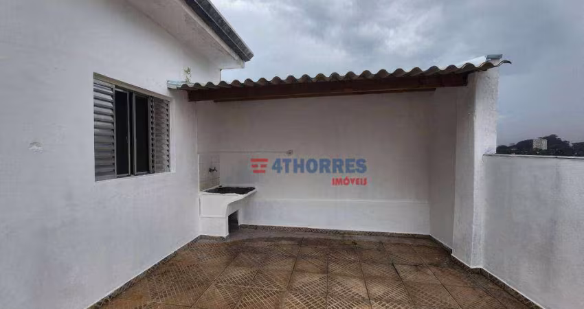 Casa com 2 dormitórios para alugar, 90 m² por R$ 2.455,75/mês - Vila Pirajussara - São Paulo/SP