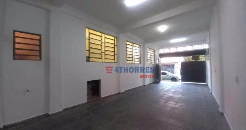Galpão para alugar, 96 m² por r$ 3.150,00/mês - jardim das vertentes - são paulo/sp