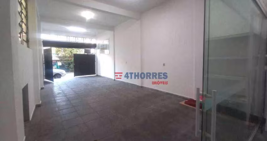 Galpão para alugar, 96 m² por r$ 3.150,00/mês - jardim das vertentes - são paulo/sp