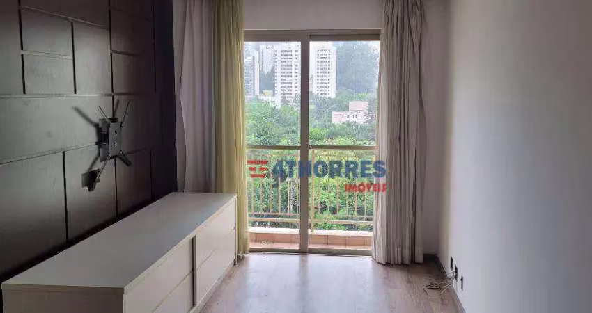 Apartamento com 2 quartos, 64 m² - venda por r$ 479.000 ou aluguel por r$ 3.033/mês - jardim vazani / portal do morumbi - são paulo/sp