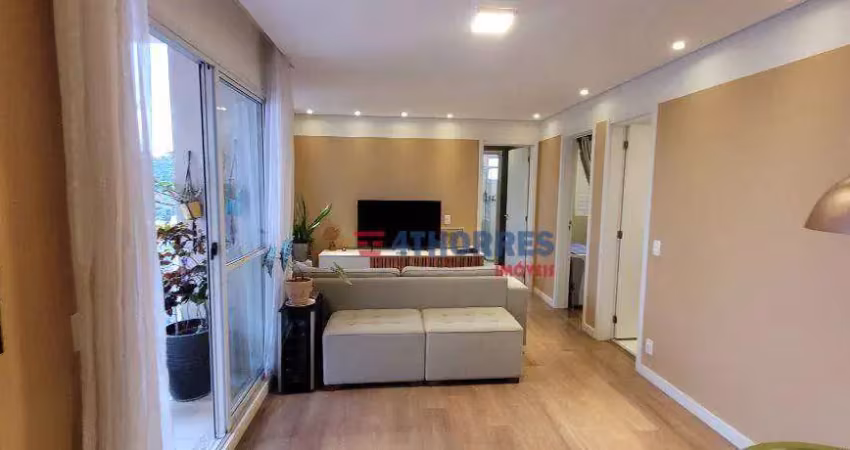 Apartamento com 2 quartos, 67 m² - venda por r$ 560.000 ou aluguel por r$ 3.916/mês - super quadra morumbi - são paulo/sp