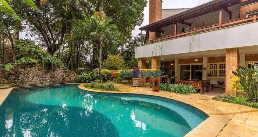 Casa com 4 dormitórios à venda, 622 m² por r$ 7.800.000,00 - jardim cordeiro - são paulo/sp