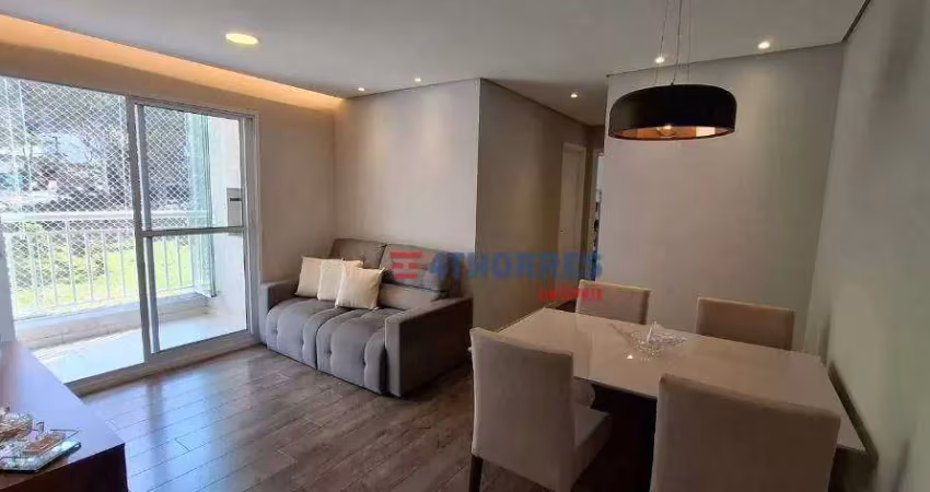 Apartamento com 2 dormitórios para alugar, 60 m² por r$ 4.200,00/mês - butantã - são paulo/sp