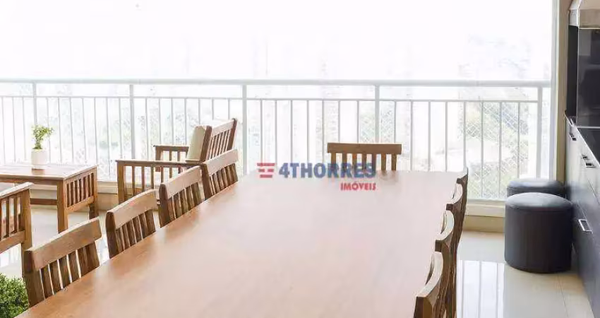 Apartamento com 4 dormitórios à venda, 177 m² por r$ 2.332.000,00 - jardim monte kemel - são paulo/sp