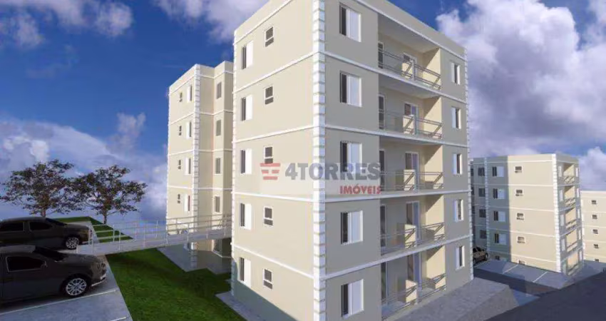 Apartamento com 2 dormitórios à venda, 48 m² por R$ 223.000,00 - Vila São Joaquim - Cotia/SP