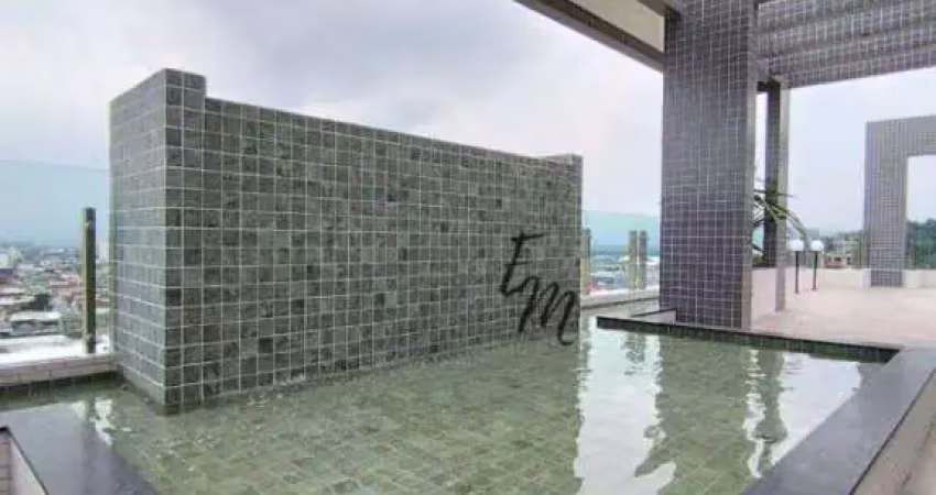 Apartamento com 2 dormitórios à venda, 77 m² por r$ 493.000,00 - canto do forte - praia grande/sp