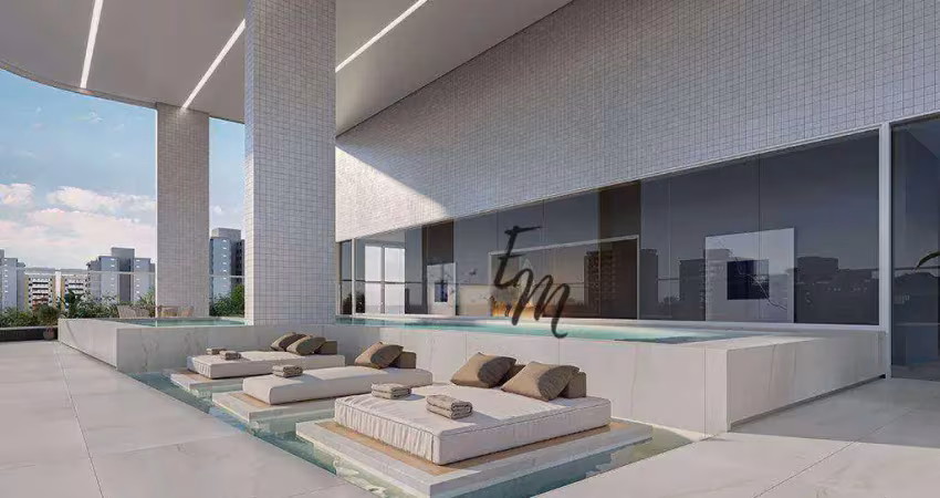 Apartamento com 3 dormitórios à venda, 152 m² por r$ 1.611.005,55 - canto do forte - praia grande/sp