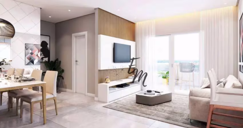 Apartamento com 2 dormitórios à venda, 85 m² por r$ 615.000,00 - canto do forte - praia grande/sp