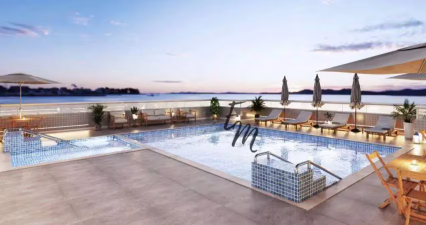 Apartamento com 2 dormitórios à venda, 89 m² por r$ 670.000,00 - canto do forte - praia grande/sp