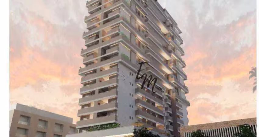 Apartamento com 2 dormitórios à venda, 74 m² por r$ 815.000,00 - canto do forte - praia grande/sp