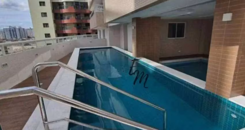 Excelente apartamento 02 dormitórios com vista mar na aviação praia grande - são paulo