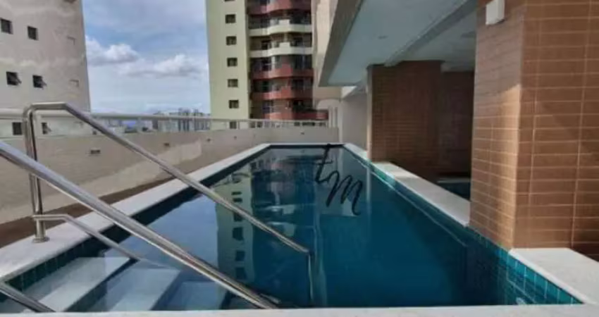 Excelente apartamento 02 dormitórios com vista mar na aviação praia grande - são paulo