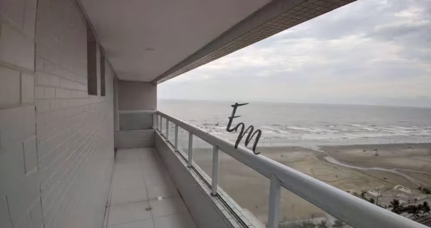 Excelente apartamento 02 dormitórios com vista mar na aviação praia grande - são paulo