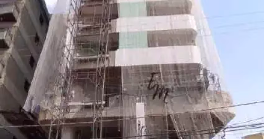 Apartamento 02 dormitórios com vista mar a 500 metros da praia no caiçara - praia grande - são paulo