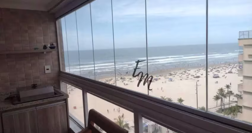 Apartamento 02 dormitórios com vista mar e lazer completo na aviação - praia grande - são paulo
